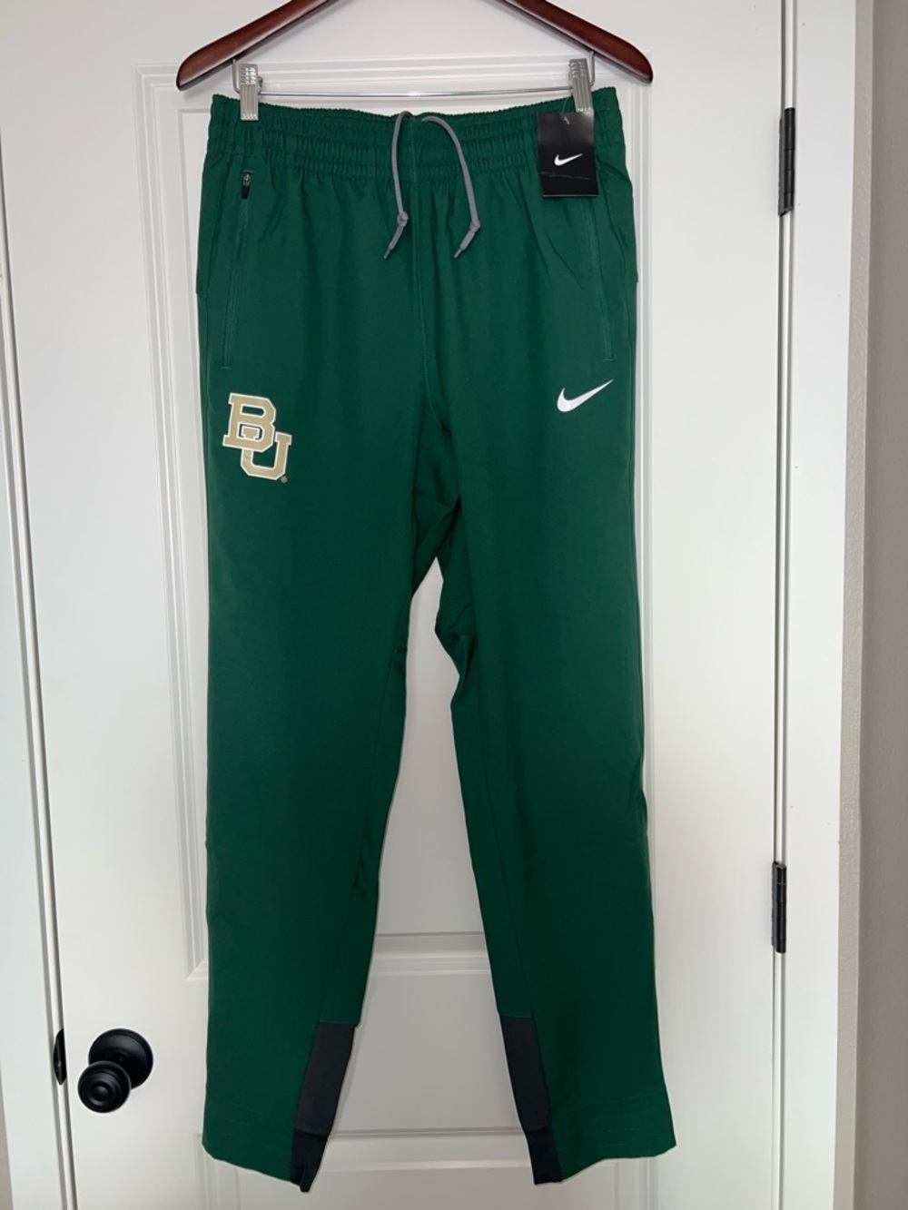 Nike Baylor University Bears Women's Dri-FIT Activewear Track Pants Size M NWT
